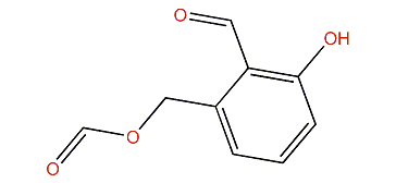 2-Formyl-3-hydroxybenzyl formate